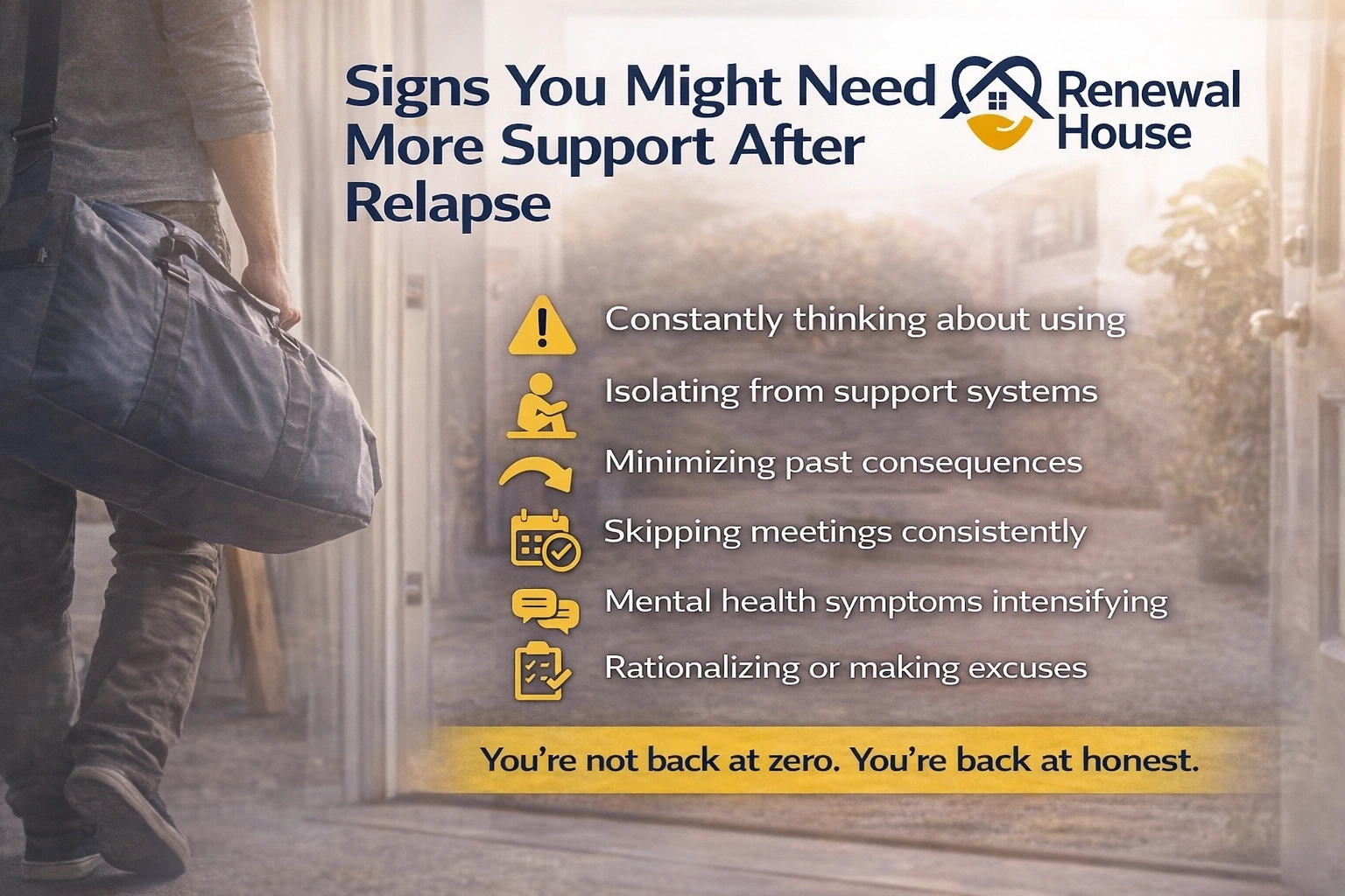 Relapse Warning Signs